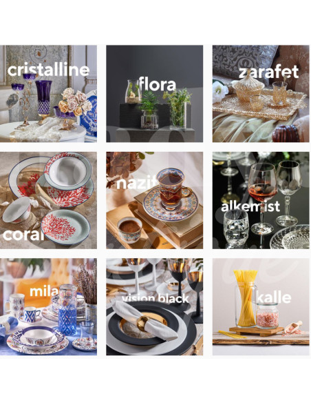 0521 Grossiste Turquie Tableware - 4