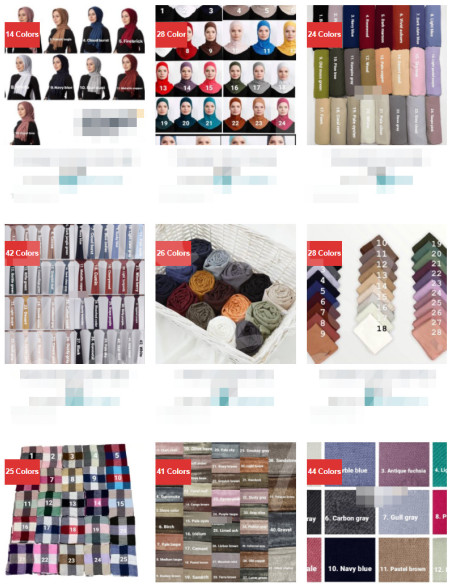 0540 Grossiste Turquie Hijab - 1