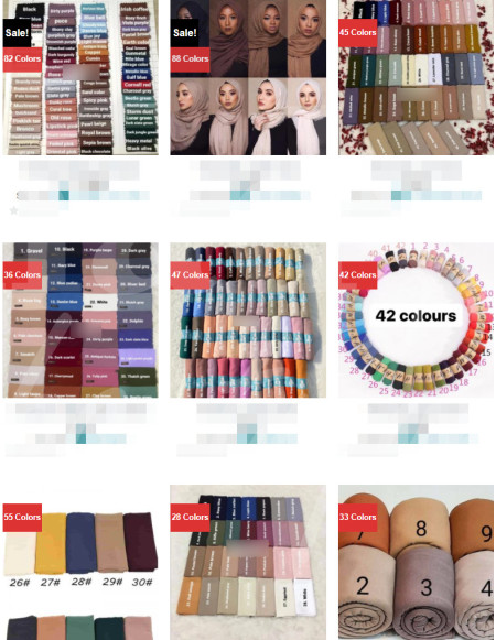 0540 Grossiste Turquie Hijab - 3