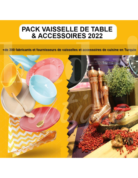 Base de données Vaisselle de Table & Accessoires Grossiste Turquie Annuaire grossistes en Turquie - 1