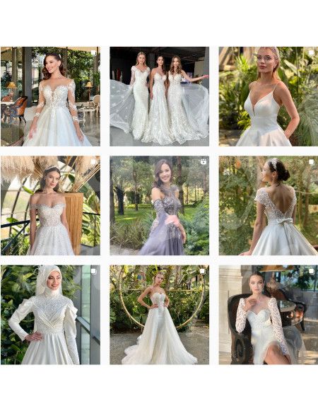0622 Grossiste Turquie Wedding Dress - 1