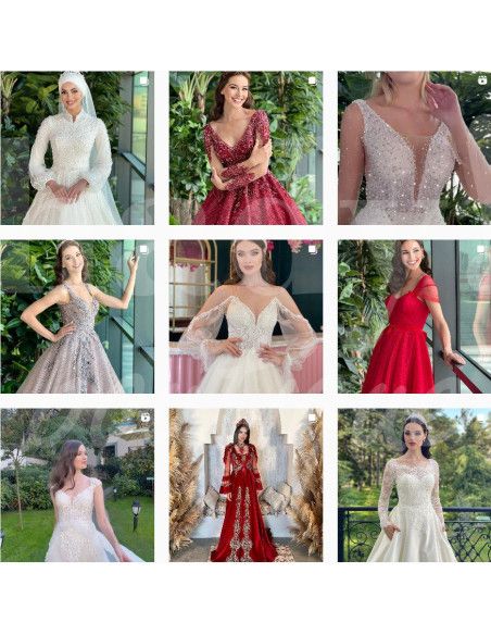 0622 Grossiste Turquie Свадебное платье - 5