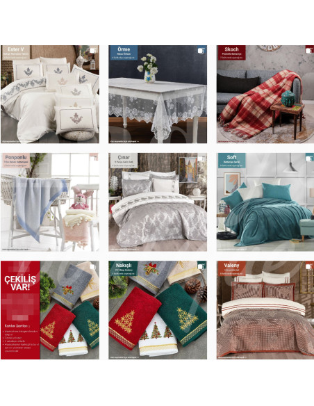 0654 Grossiste Turquie Linge de maison - 2