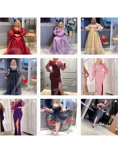 0059 Grossiste Turquie Evening dress - 2