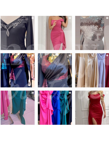 0059 Grossiste Turquie Evening dress - 5