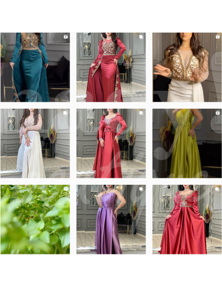 0063 Grossiste Turquie Evening dress - 5