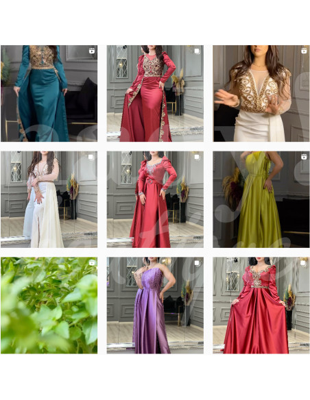 0063 Grossiste Turquie Evening dress - 5