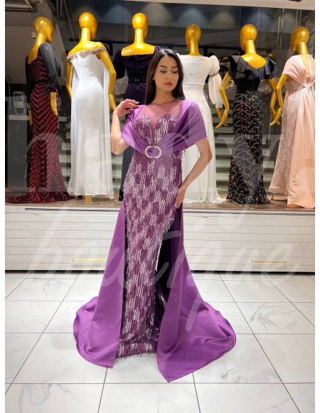 0064 Grossiste Turquie Robe soirée - 5