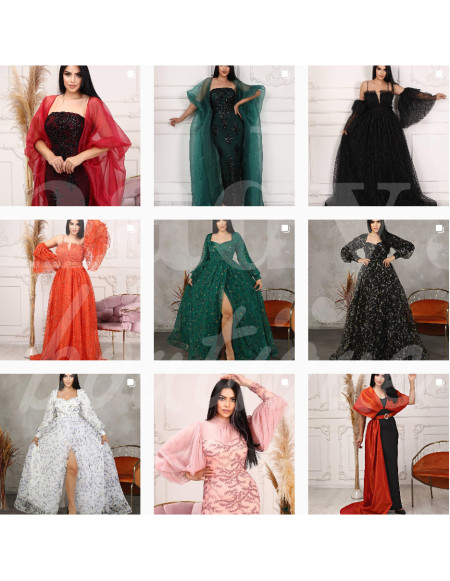 0067 Grossiste Turquie Evening dress - 2