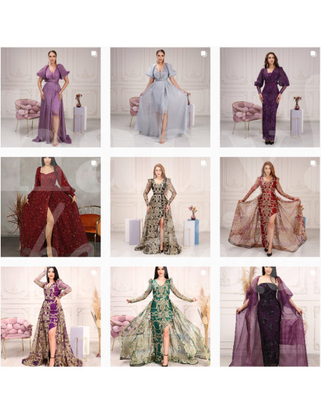 0067 Grossiste Turquie Evening dress - 3