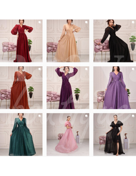 0067 Grossiste Turquie Evening dress - 4