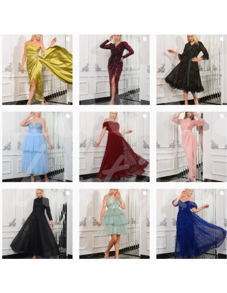 0068 Grossiste Turquie Evening dress - 2