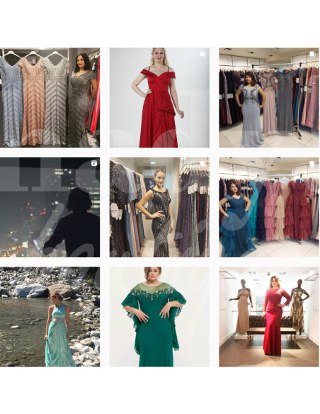 0504 Grossiste Turquie Robe soirée - 4