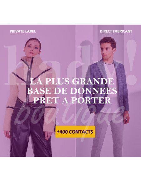 Base de données Prêt à Porter Fashion Grossiste Turquie Annuaire grossistes en Turquie - 1
