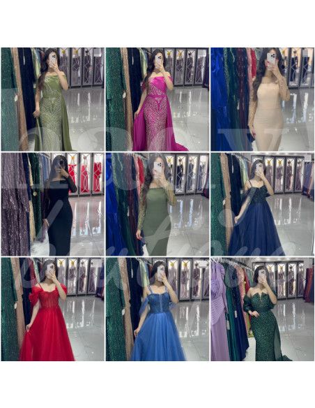0688 Grossiste Turquie Вечерние платья - 2