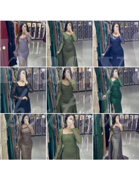 0688 Grossiste Turquie Вечерние платья - 3