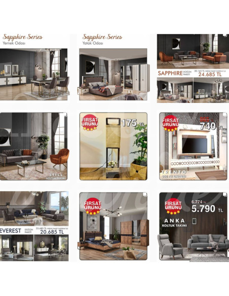 0211 Grossiste Turquie Mobilier - 1