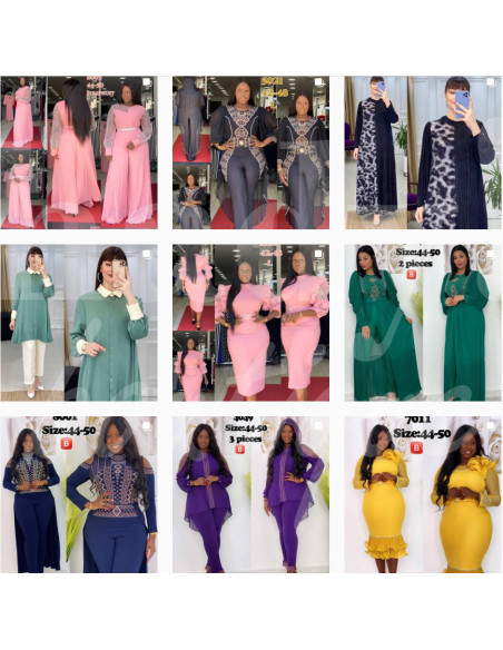 0327 Grossiste Turquie Большие размеры - 1