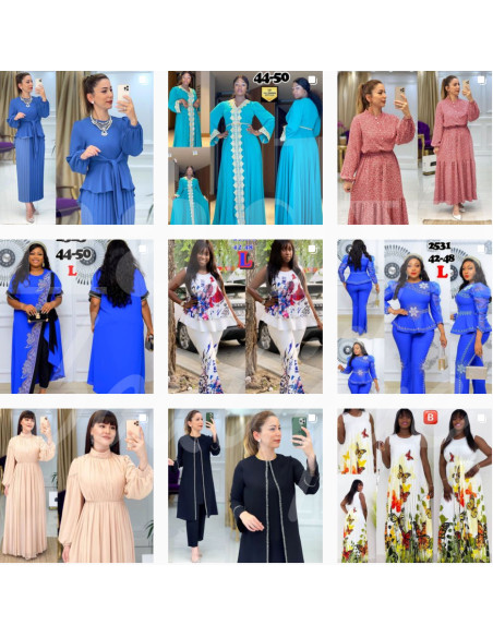 0327 Grossiste Turquie Большие размеры - 3